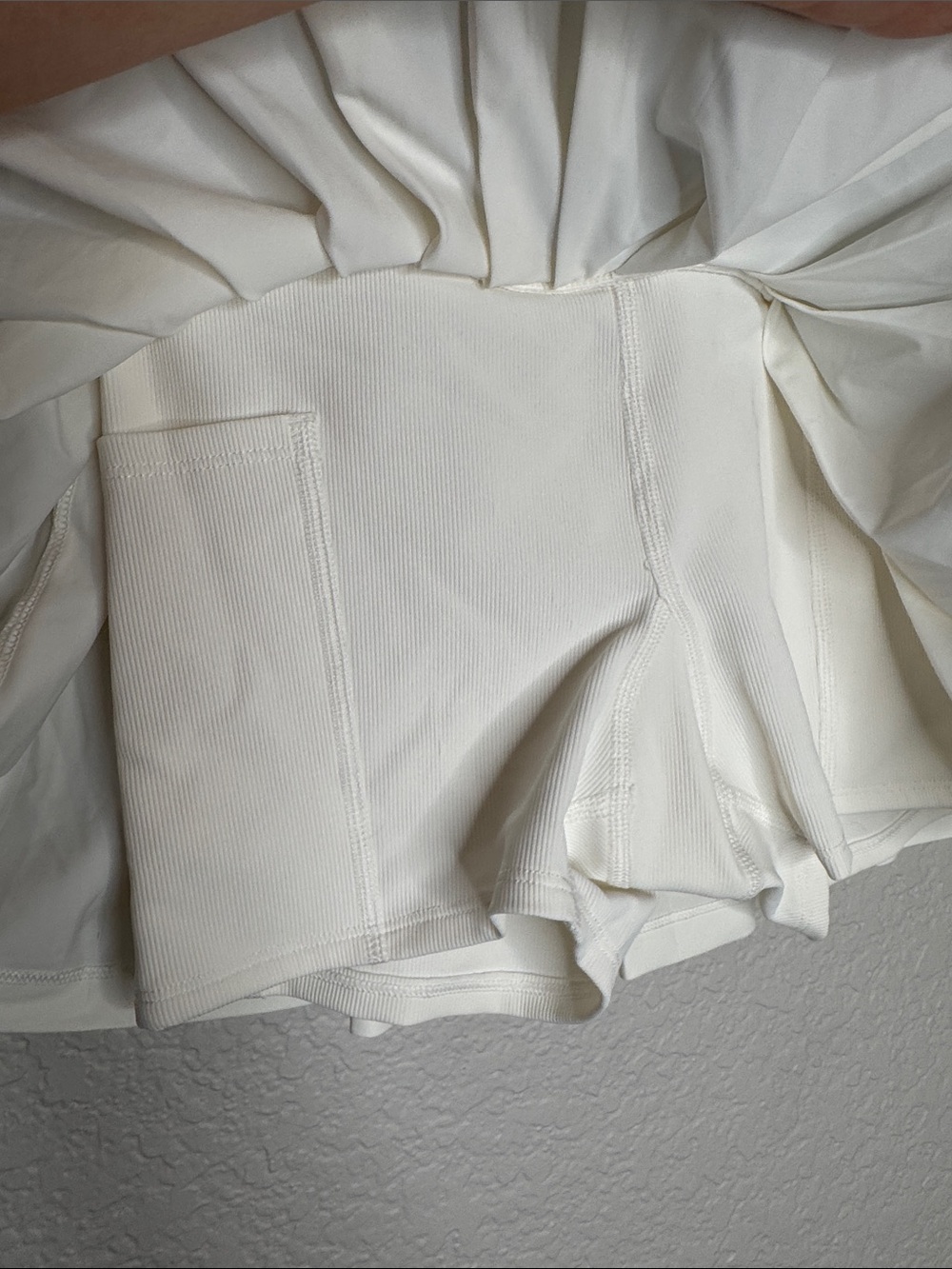 Club Recess Pearson Pickleball Skirt White XS Tennis Golf Pockets - Picture 3 of 5